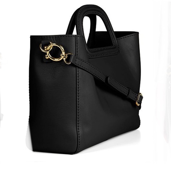 Naturalizer Bags Naturalizer Nwt Black Leather Mini Satchel Poshmark